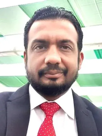 Portrait of Wajahat Ali, Director and Chief Consultant